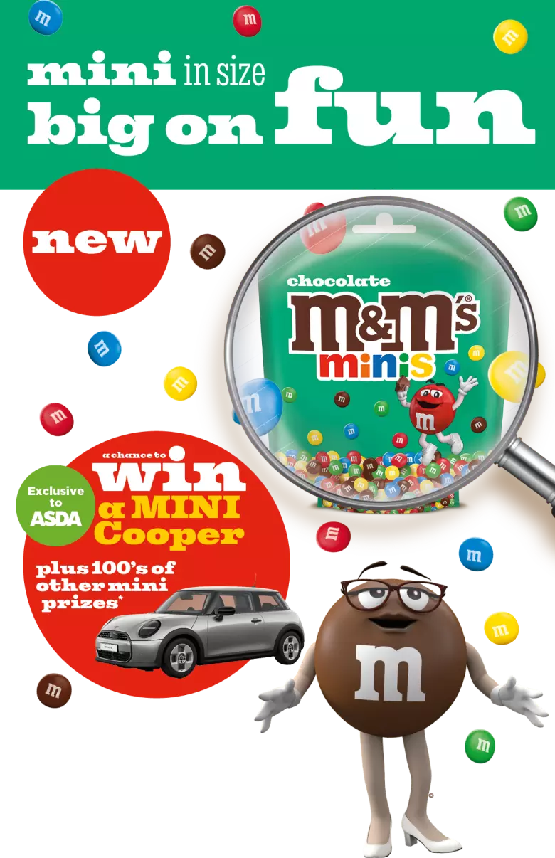 Chance to win ( of ) M&M prizes