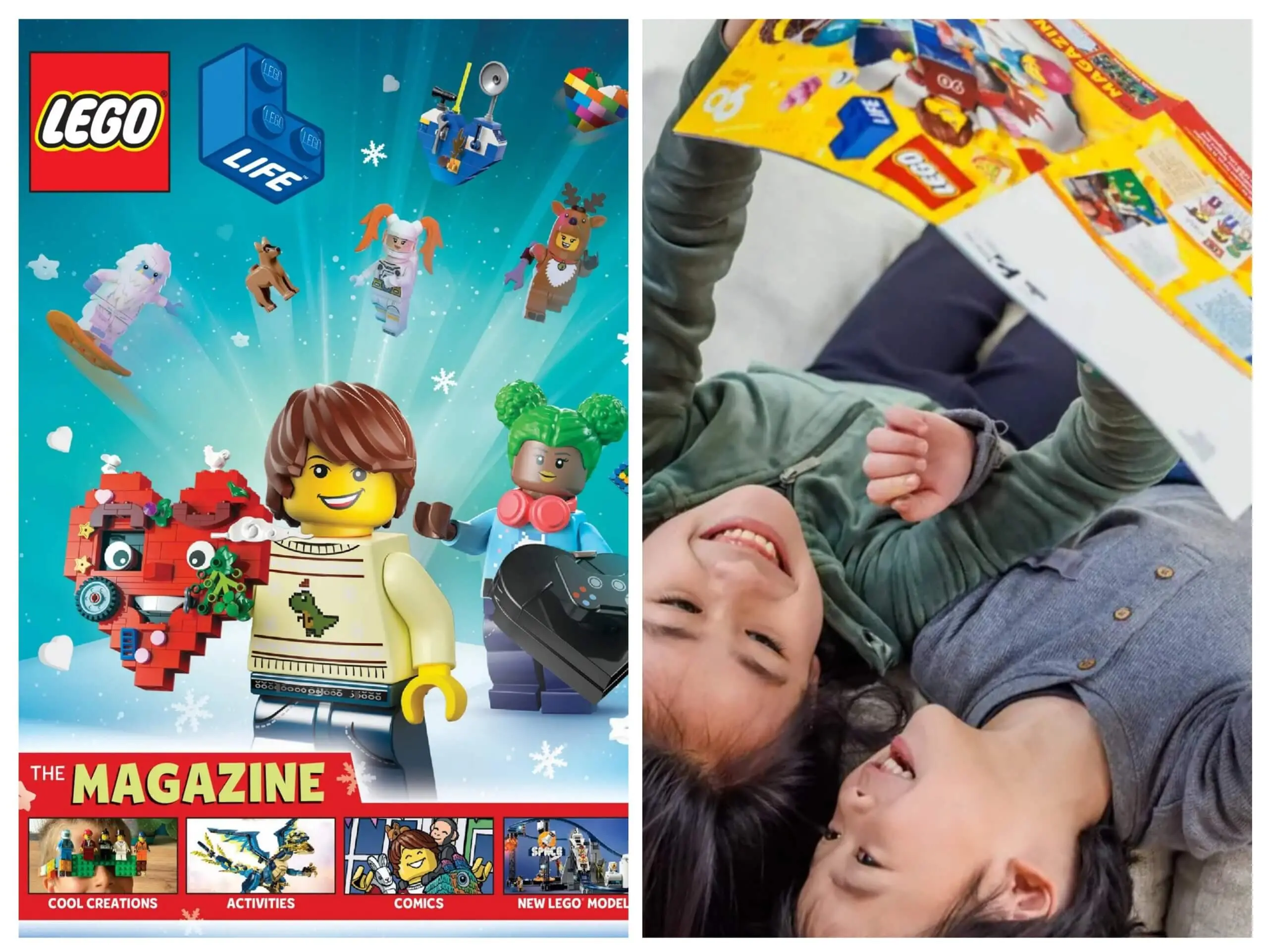 Free Lego Magazine for kids (delivered free)