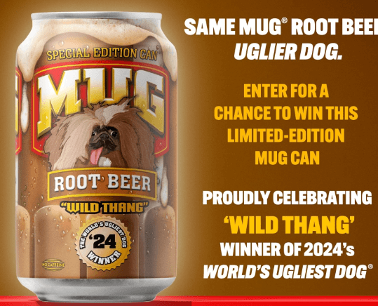 Limited Edition MUG Root Beer Can Sweepstakes FlPI7c