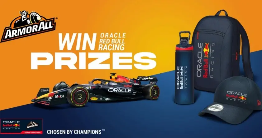 Armor All x Red Bull Racing Race Day Gear Sweepstakes