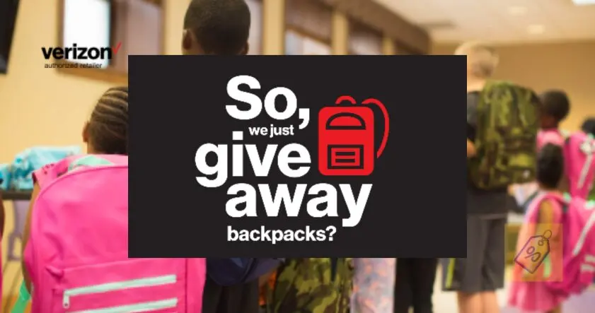 Free Backpacks & School Supplies Giveaway by WirelessZone