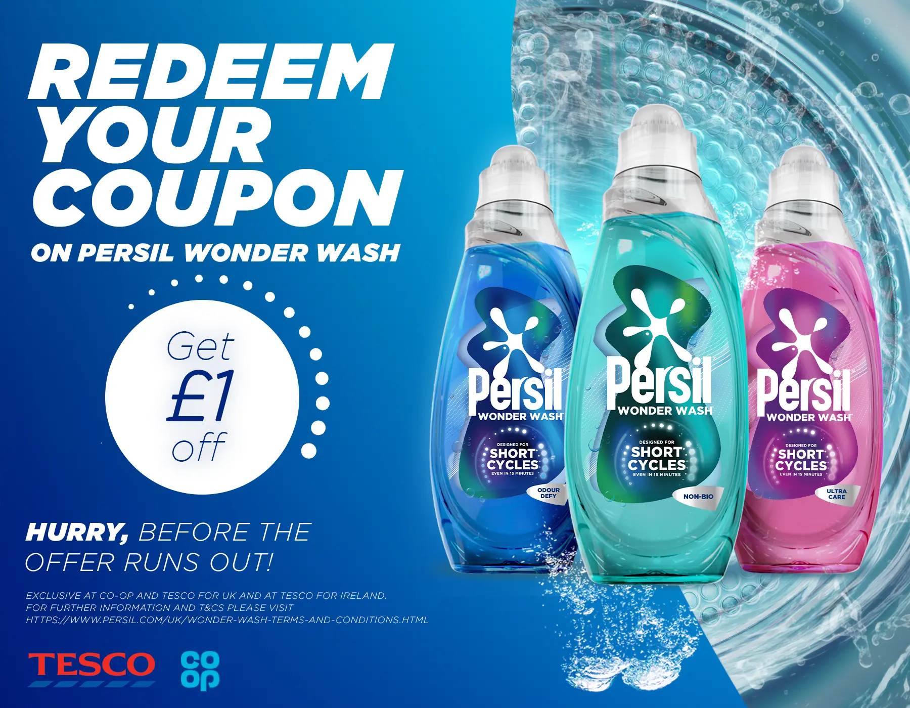 Free £ off Persil ( million available) [coupon]