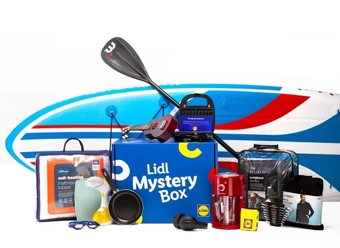 Lidl Mystery Box (worth £) for £ [ Aug – am]