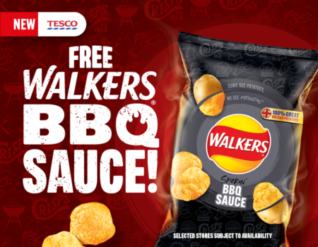 Free Walkers BBQ pack crisps