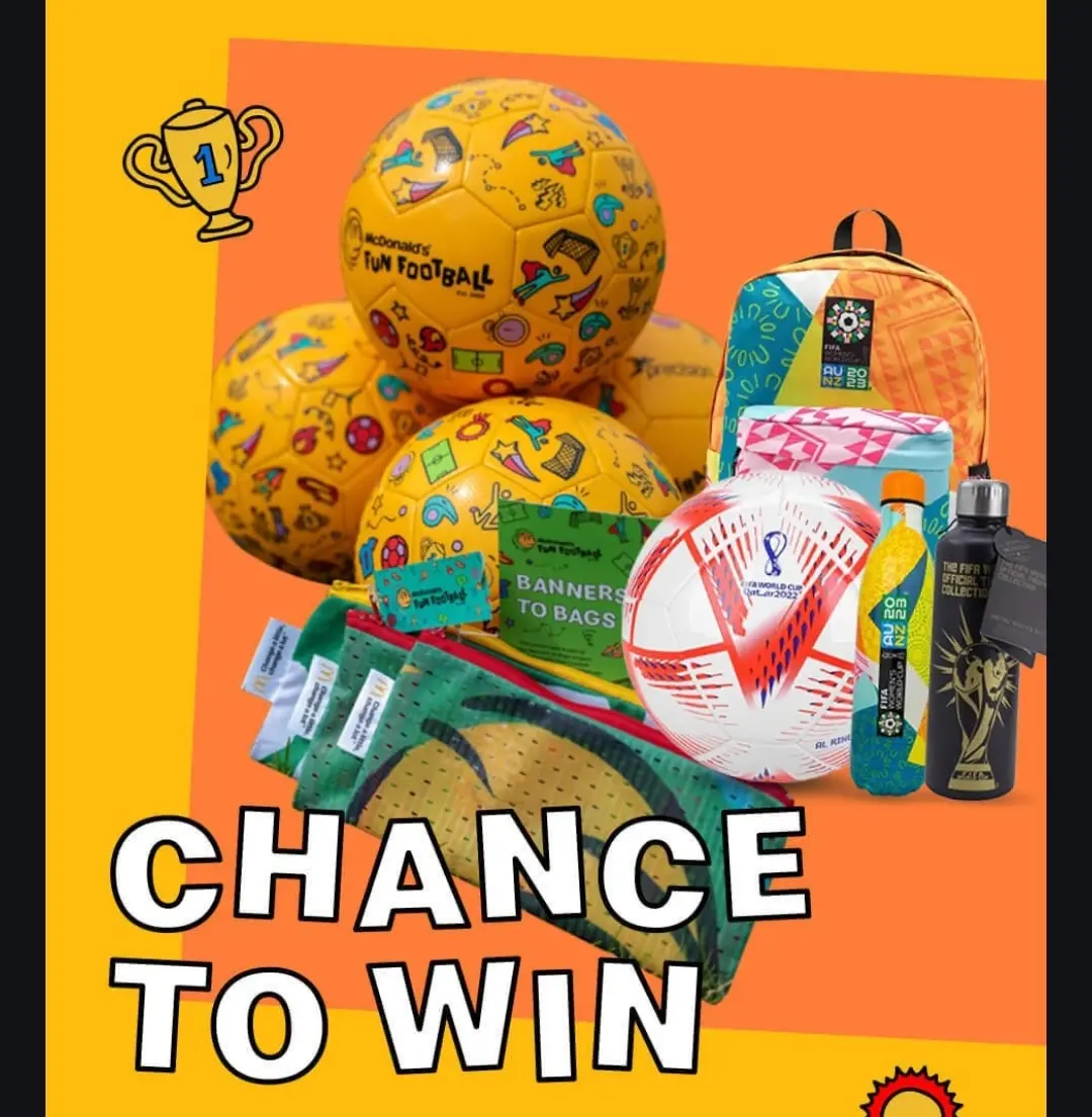 Chance to win ( of ) football bundles