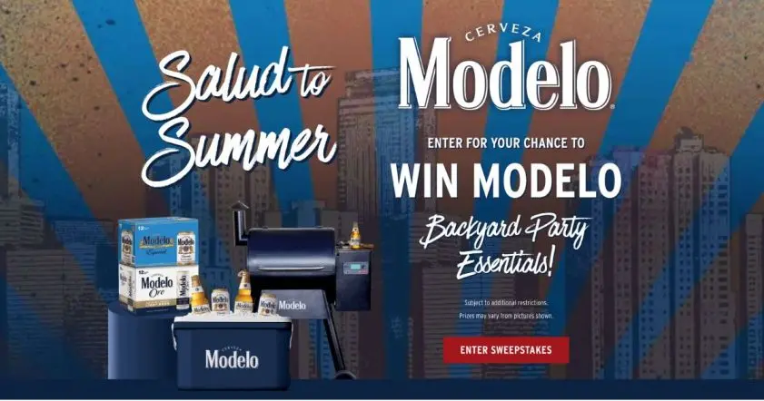 Enter the Modelo Backyard Party Sweepstakes