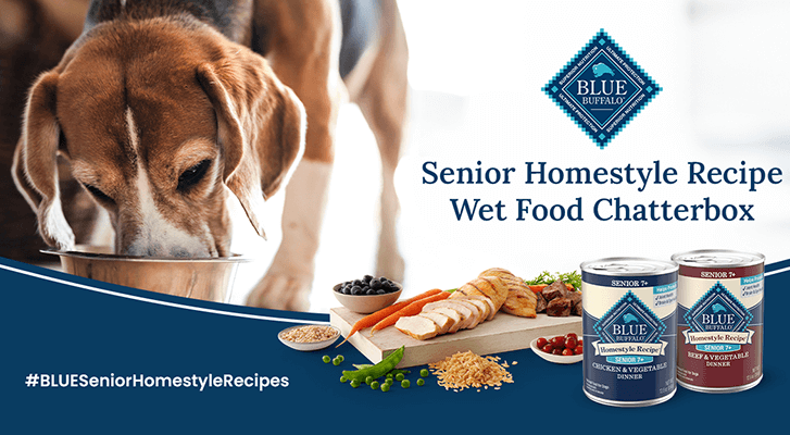 Possible FREE Blue Buffalo Senior Homestyle Recipe Wet Food Chatterbox Pack