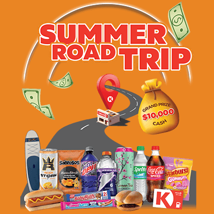 Circle K Summer Road Trip Instant Win Game & Sweepstakes ( Million Winners)