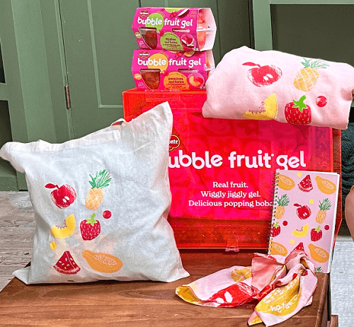 Del Monte Bubble Fruit Gel Summer Giveaway