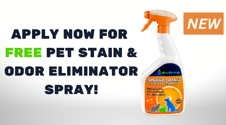 Possible FREE EcoStrong Organic Orange Pet Stain & Odor Eliminator Sample