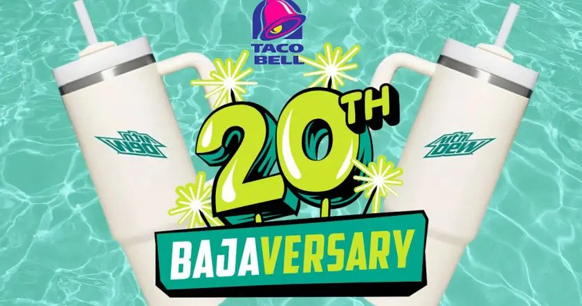 FREE Stanley x BAJAVERSARY Tumbler on August th from Taco Bell