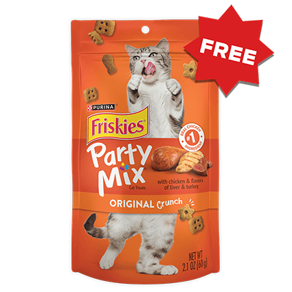 FREE Friskies Cat Treat Samples