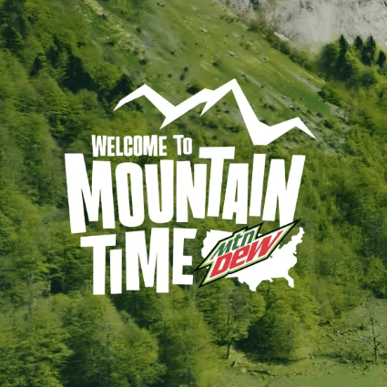 FREE oz MTN Dew for Those Traveling to or in Mountain Time