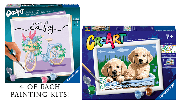 Possible FREE Ravensburger – CreArt Painting Party Pack