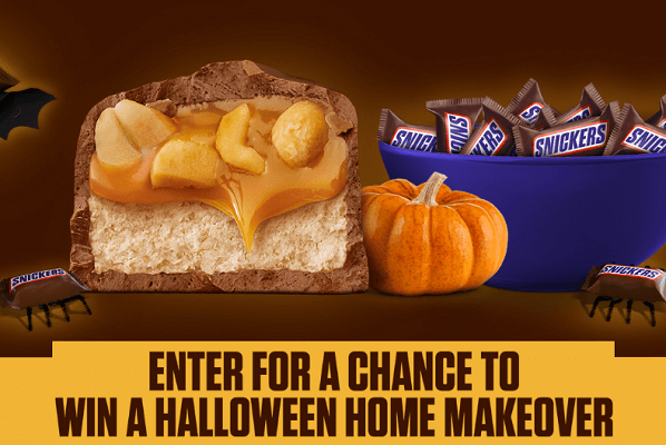 Snickers Halloween Prize Packs Giveaway Sweepstakes