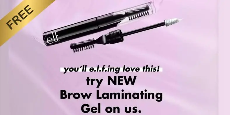 Score a Free e l f Brow Laminating Gel Sample!