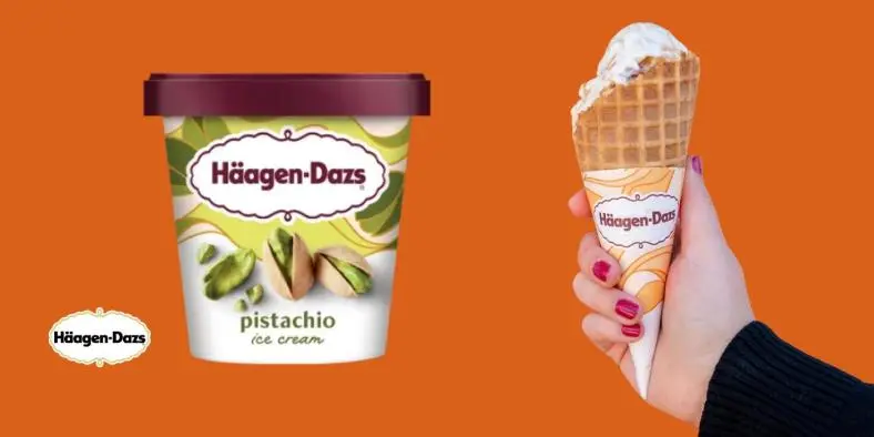 Free Mini Pistachio Ice Cream at Häagen Dazs from August