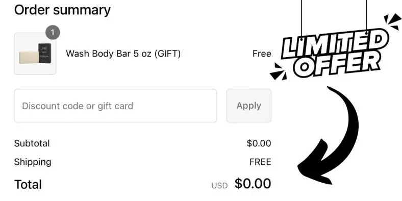 Free Tiege Hanley Wash Body Bar w/Free S&H