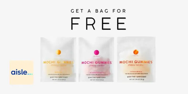 Free Bag of Mochi Gummies After Cashback Offer