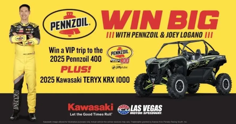 Win a Kawasaki Side by Side Vehicle!