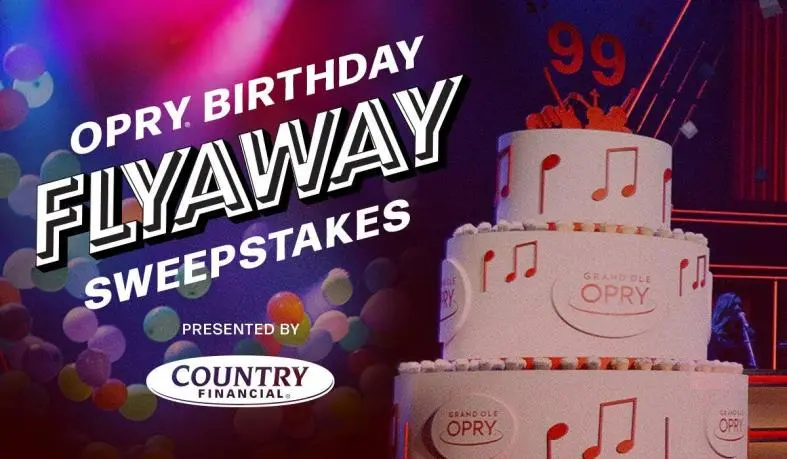 Win a Trip to the Opry Birthday Weekend Experience