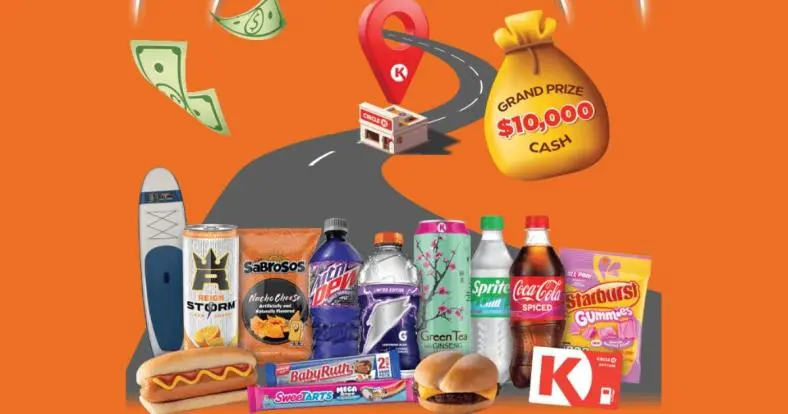 Enter Daily to Win from Million Prizes from Circle K