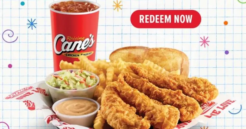 Score a Free Kids Combo at Raising Cane’s!