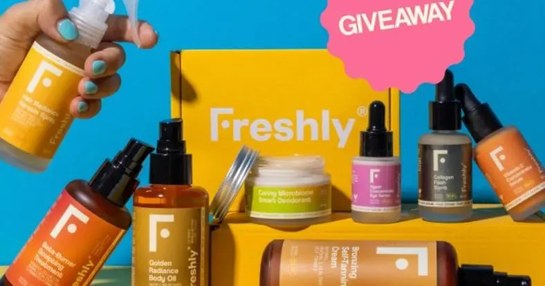 WINNERS GET A PRIZE PACK FROM FRESHLY COSMETICS!