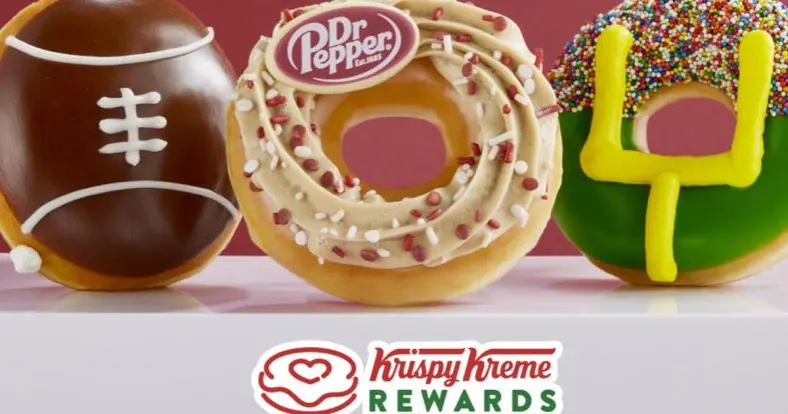 Get a Free Kickoff Collection Doughnut Today at Krispy Kreme!