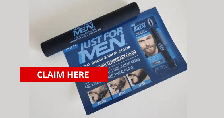 Free Just for Men Day Beard & Brow Color Sample!! (back again)