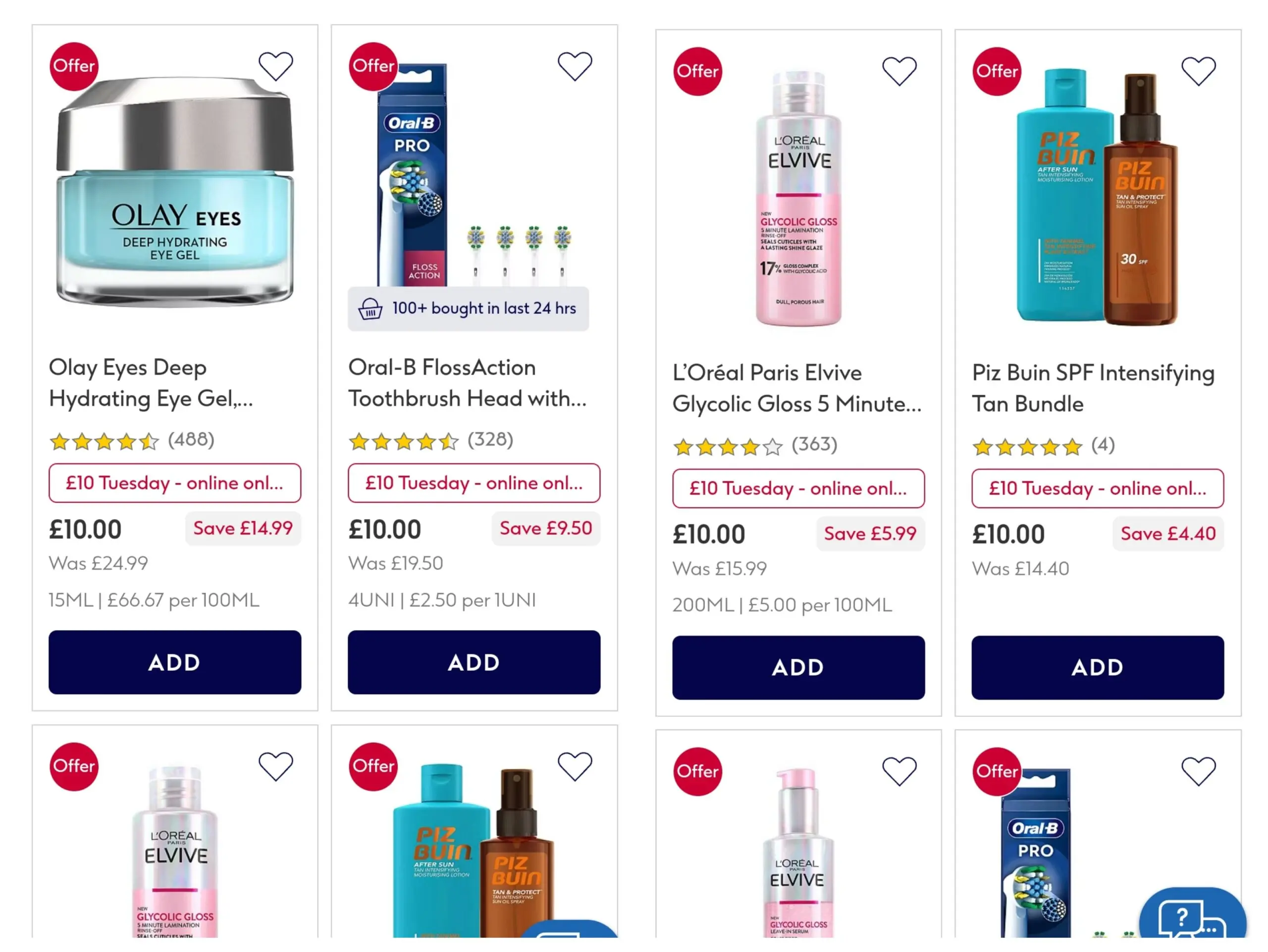 Boots £ Tuesday + £ cashback on £ spend!