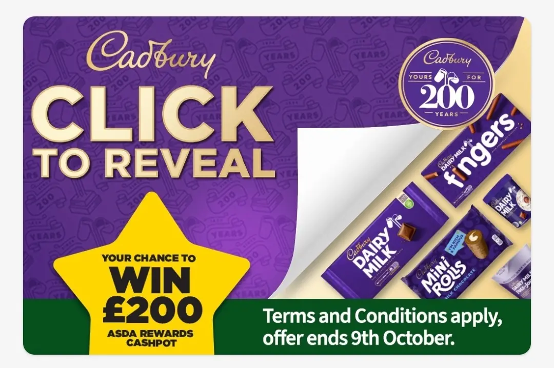 Chance to win ( of ) £ Asda vouchers