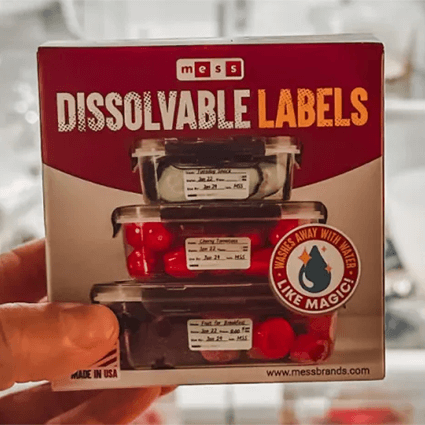 FREE Dissolvable Food Labels