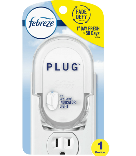 FREE Febreze Odor Fighting Fade Defy Plug Air Freshener Warmer Device After Walmart Cash