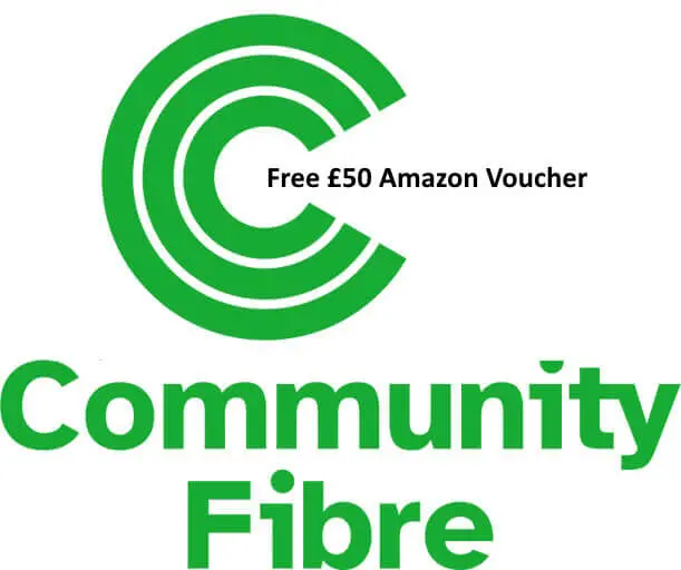 Free £ Amazon voucher [Join Community Fibre Broadband]