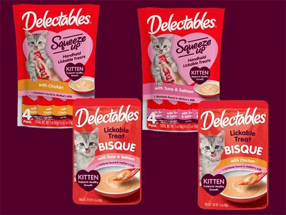 Possible FREE Hartz Delectables Kitten Treats