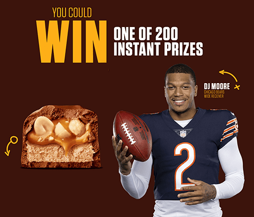 MARS SNICKERS NFL Instant Win Game ( Winners)