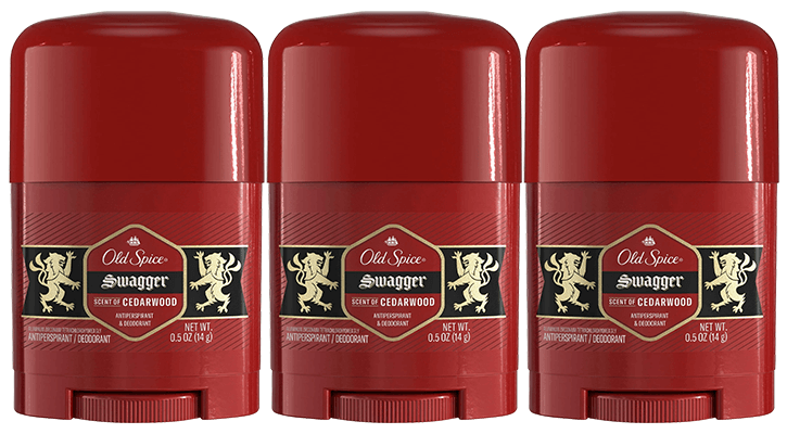 Three FREE Old Spice Travel Size Deodorant After Walmart Cash