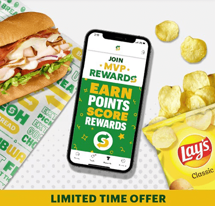 FREE $ Subway Cash Reward