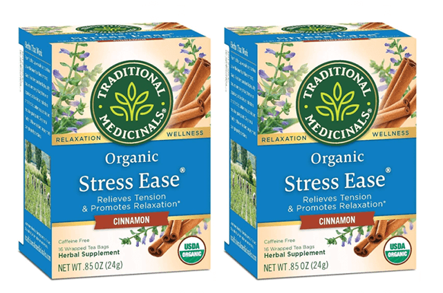 FREE Traditional Medicinals Stress Ease Tea Sample