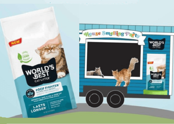 Worlds Best Cat Litter House Smelling Party Giveaway ( WINNERS!)