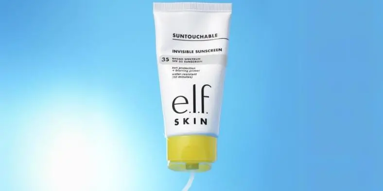 Get a Free Full Size e l f Invisible Sunscreen SPF !