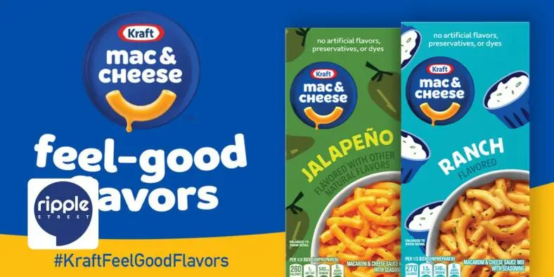 FREE Kraft Mac & Cheese Feel Good Flavors Pack!