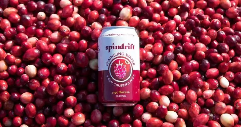 Get a FREE Pack of Spindrift Cranberry Raspberry Sparkling Water!