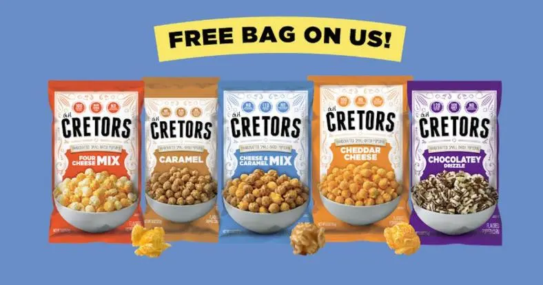 Free Bag of G H Cretors Snacks After Rebate!