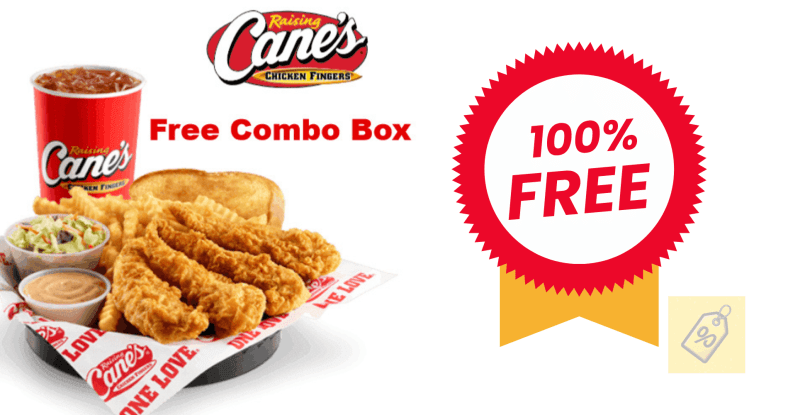 Free Box Combo at Raising Cane’s