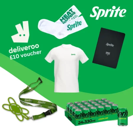 Chance to win ( of ) Sprite prizes