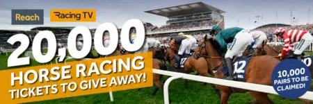 Free Horse Racing tickets (20,000 available)