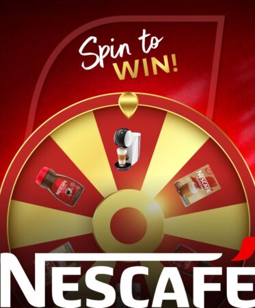 Chance to win (1 of 27) Nescafé prizes