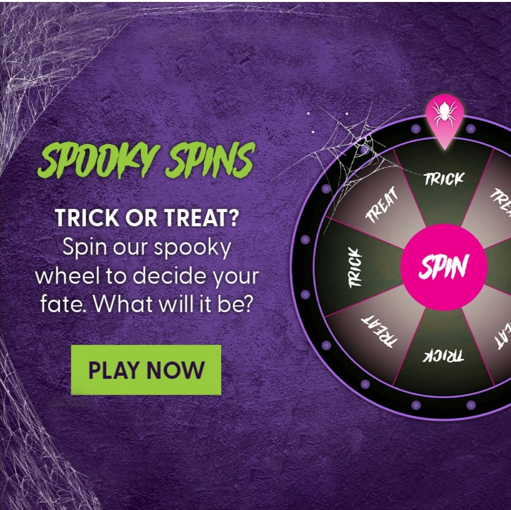 Superdrug spooky spins (240,000 prizes) [competition]